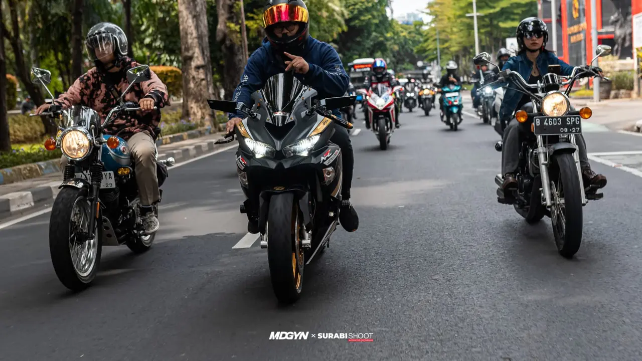 Ajak ke IIMS 2025, Produsen Oli Ini Bikin Sunmori Bareng Pecinta Roda Dua (ist)