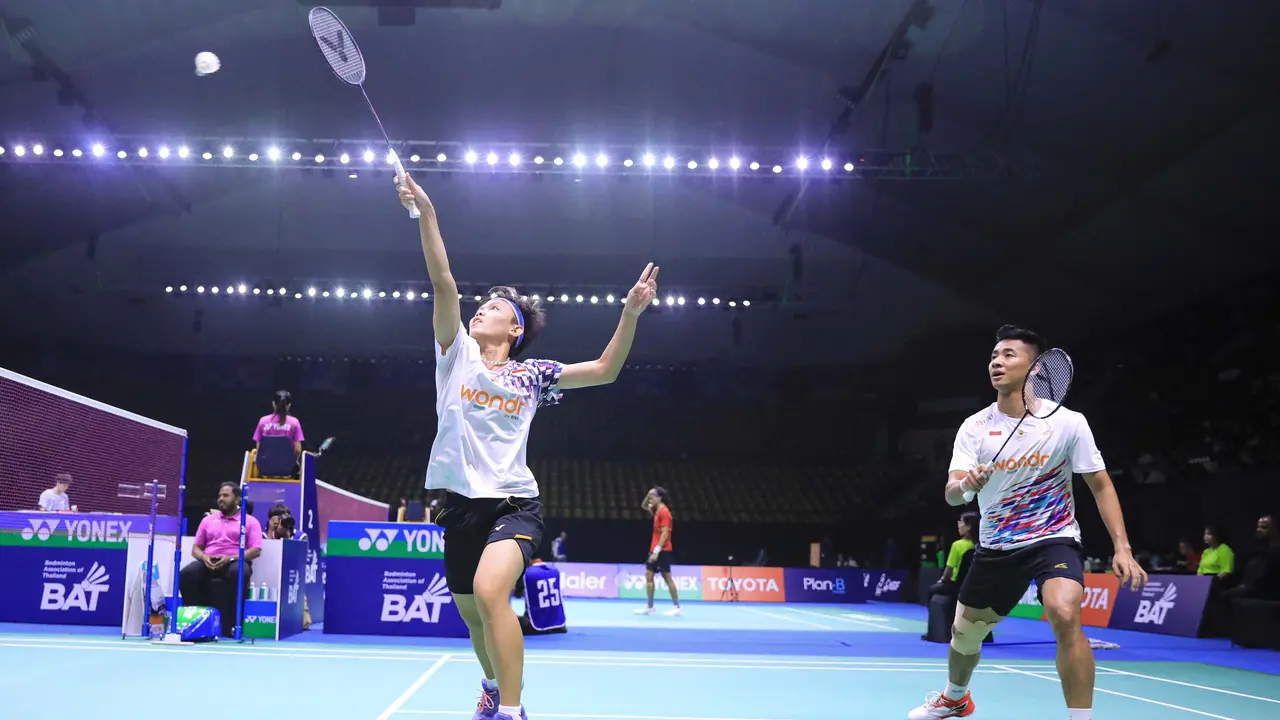 Dejan Ferdinansyah/Siti Fadia Silva Ramadhanti - Thailand Masters 2025 - Bulu Tangkis