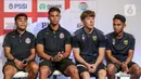 Para perwakilan pemain juga antusias menyambut turnamen Piala Presiden yang kualitasnya kian meningkat setiap tahunnya. (Liputan6.com/Herman Zakharia)