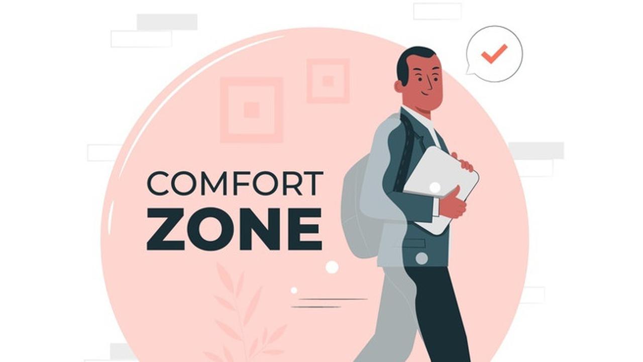 Ilustrasi zona nyaman