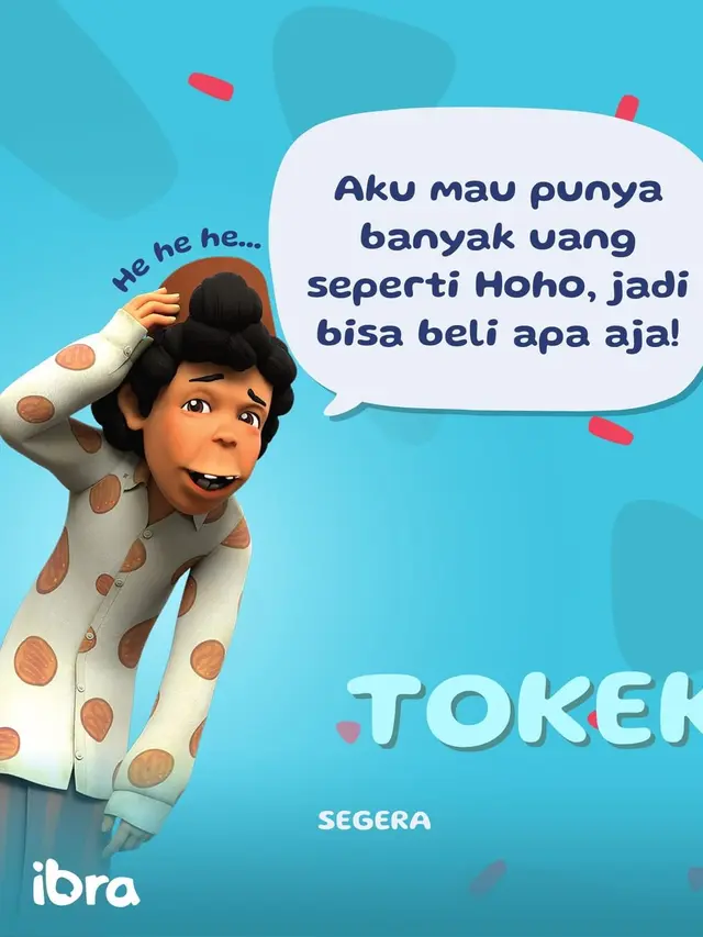 Tokek, karakter yang dimainkan Dwi Sasono di serial animasi Ibra (https://www.instagram.com/p/CccU5AmBsIo/)