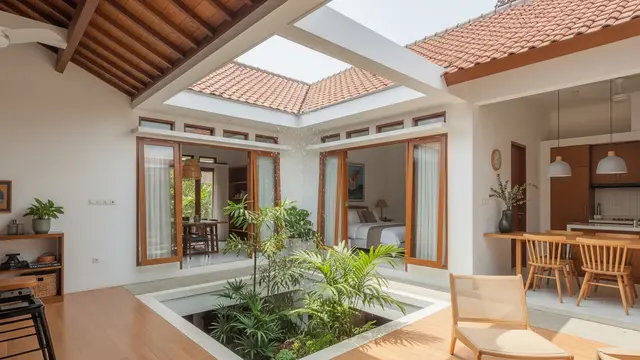 Model Rumah dengan Void Kecil untuk Sirkulasi Udara Optimal/Gemini AI