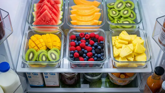 Simpan Buah Potong di Kulkas