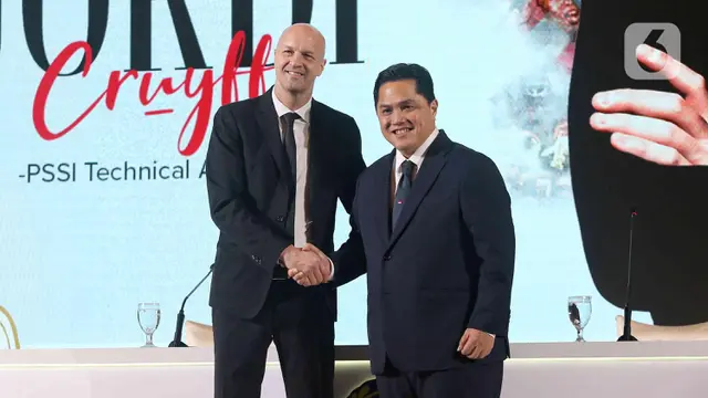 Perkenalan Jordi Cruyff Sebagai Penasihat Teknik PSSI