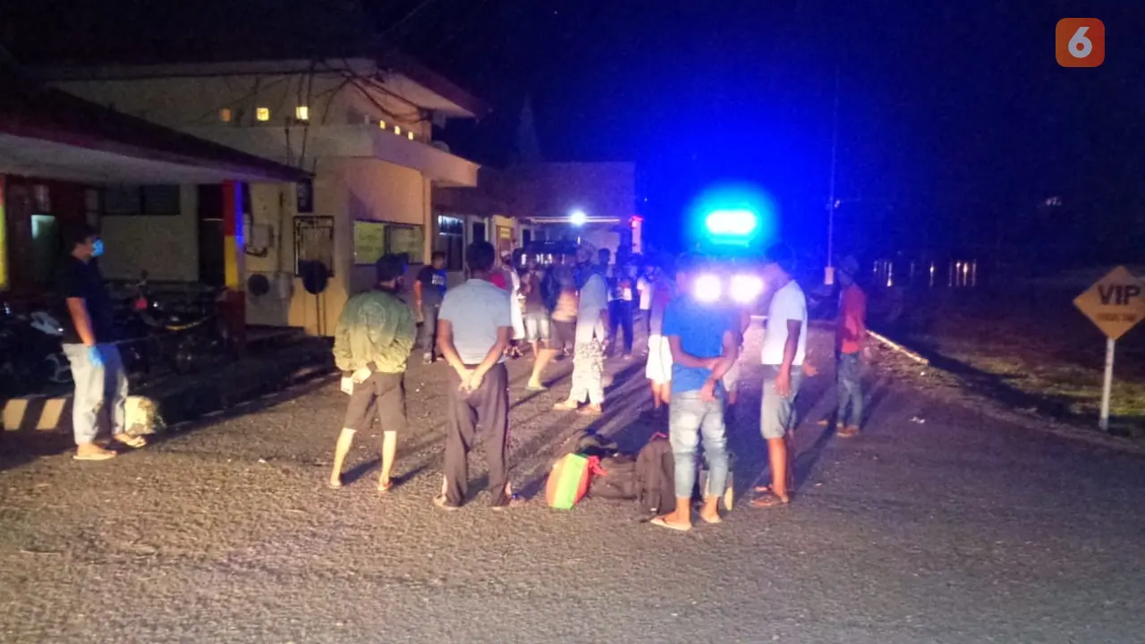 para pelaku penganiaya anggota Tim Gugus Tugas PSBB Buol
