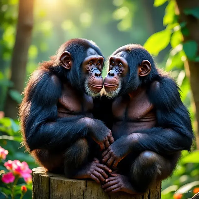 Humans are Not the Only Species That Kiss