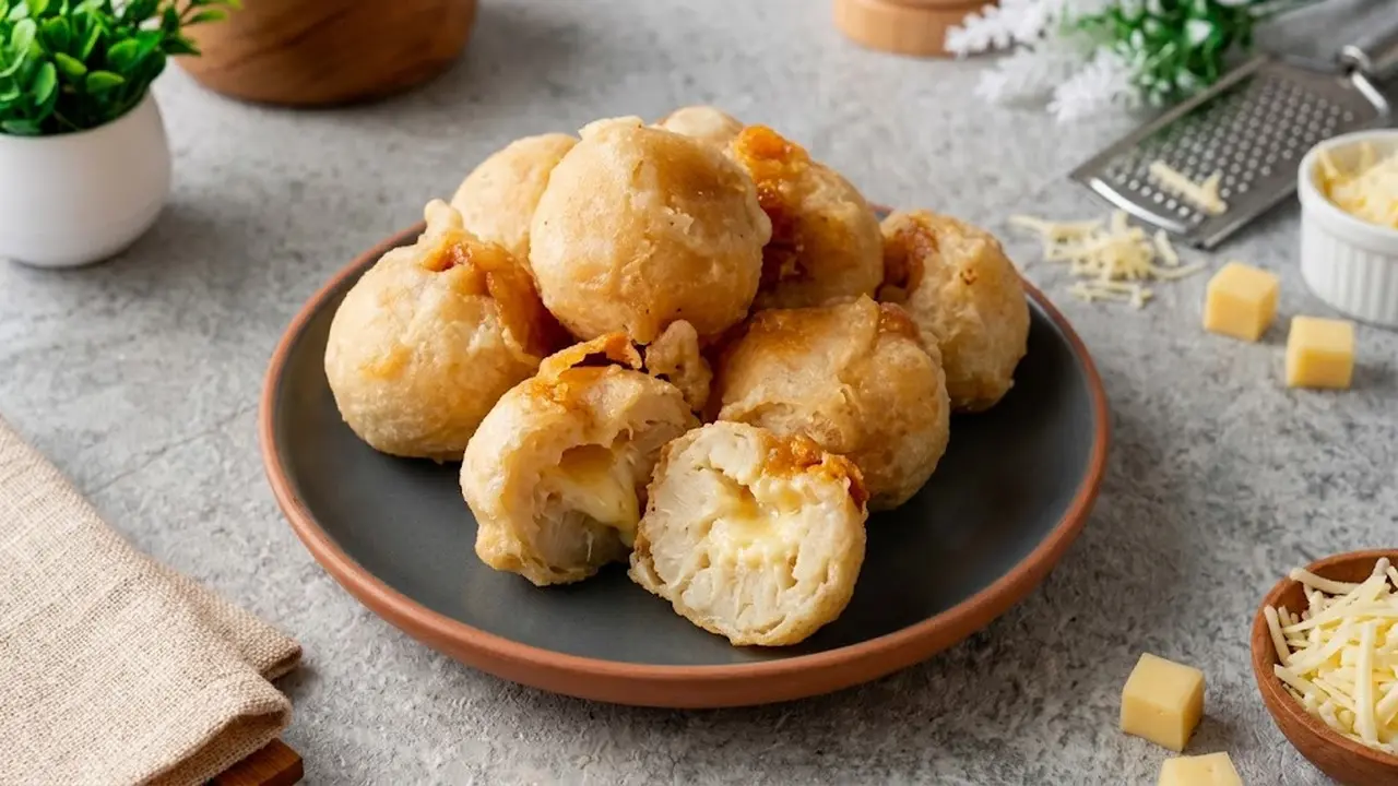 Resep Tape Goreng Isi Keju dengan Balutan Tepung Renyah/AI Generated