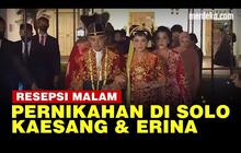 LIVE STREAMING: Resepsi Malam Pernikahan Kaesang & Erina di Solo Hari Ini