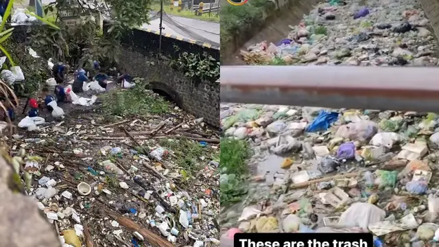 Pantai di Bali penuh dengan sampah plastik yang cukup memprihatinkan. (Dok: Instagram @garybencheghib)