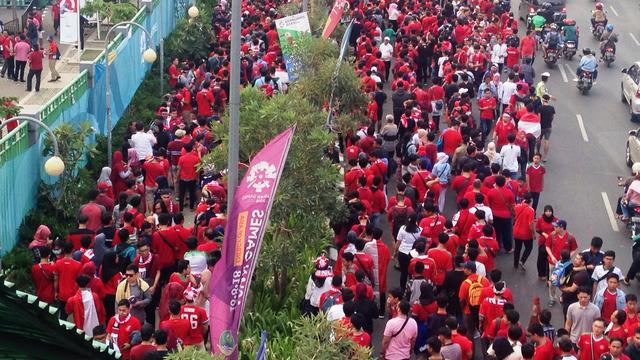 Suporter Timnas Indonesia U-23