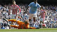 Bawa Man City Lumat Stoke, Kelechi Iheanacho Banjir Pujian