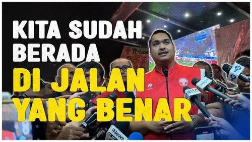 VIDEO: Ikut Nobar Piala Asia 2023, Menpora Sebut Timnas Indonesia Sudah di Jalan yang Benar