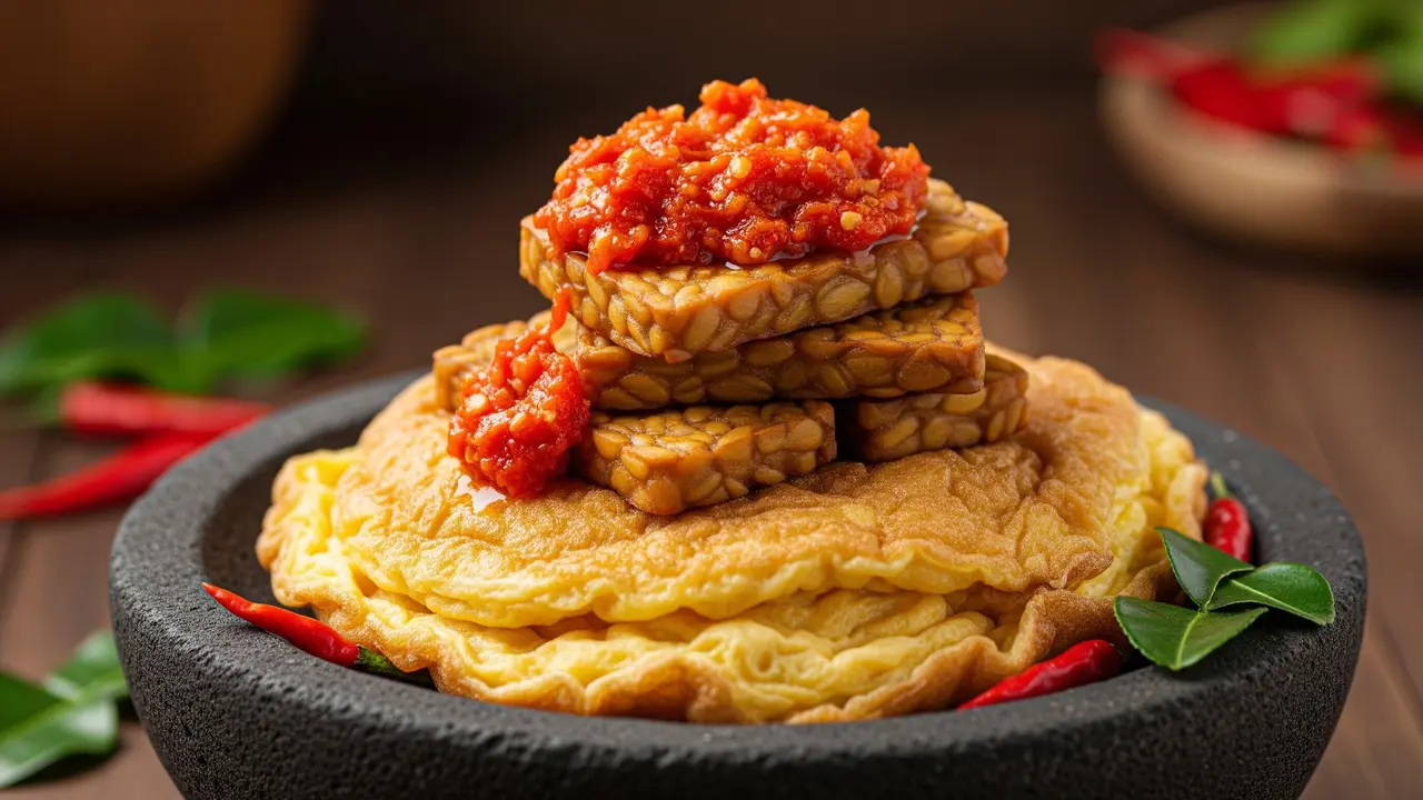 Tempe Telor Penyet