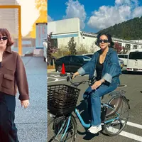 Sissy Prescillia menikmati liburan di Jepang bersama sang suami, Rifat Sungkar. Gaya chic casual-nya membuat pemeran Milly itu punya vibes ala Drew Barrymore. Seperti apa potretnya? [@sysiio]