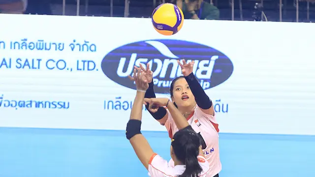Maradanti Namira Tegariana - Tisya Amallya - Timnas Voli Putri Indonesia - SEA V League 2024 - Bola Voli