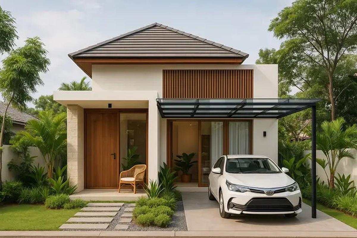 6 Tips Bikin Garasi Mobil di Perumahan dengan Lahan Terbatas, Tetap Aman dan Estetik