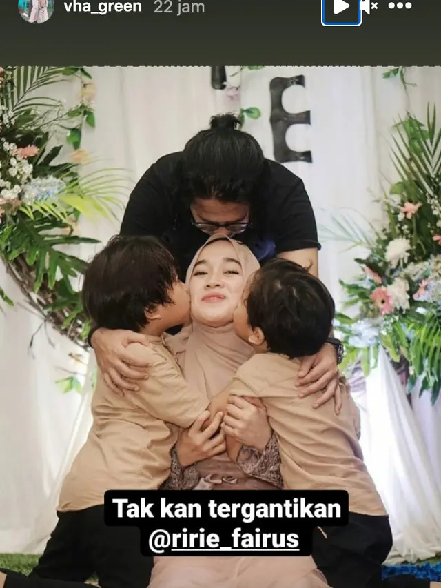 Unggahan Fadhillah Nova. (Foto: Instagram @vha_green)