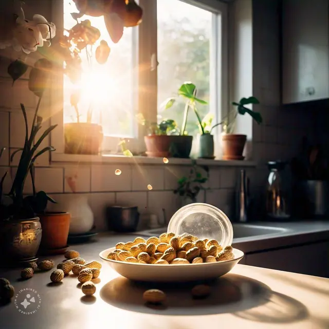 Mengeringkan Kacang Tanah