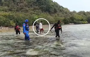 Pria Terjun ke Laut Bakauheni Ditemukan Selamat Setelah 2 Hari Pencarian