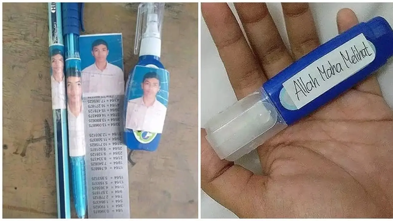 6 Potret Kocak Siswa Agar Alat Tulisnya Tidak Hilang Ini Bikin Senyum Tipis