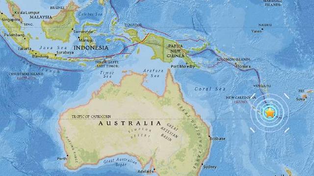 Gempa 7 0 Sr Guncang New Caledonia Global Liputan6 Com