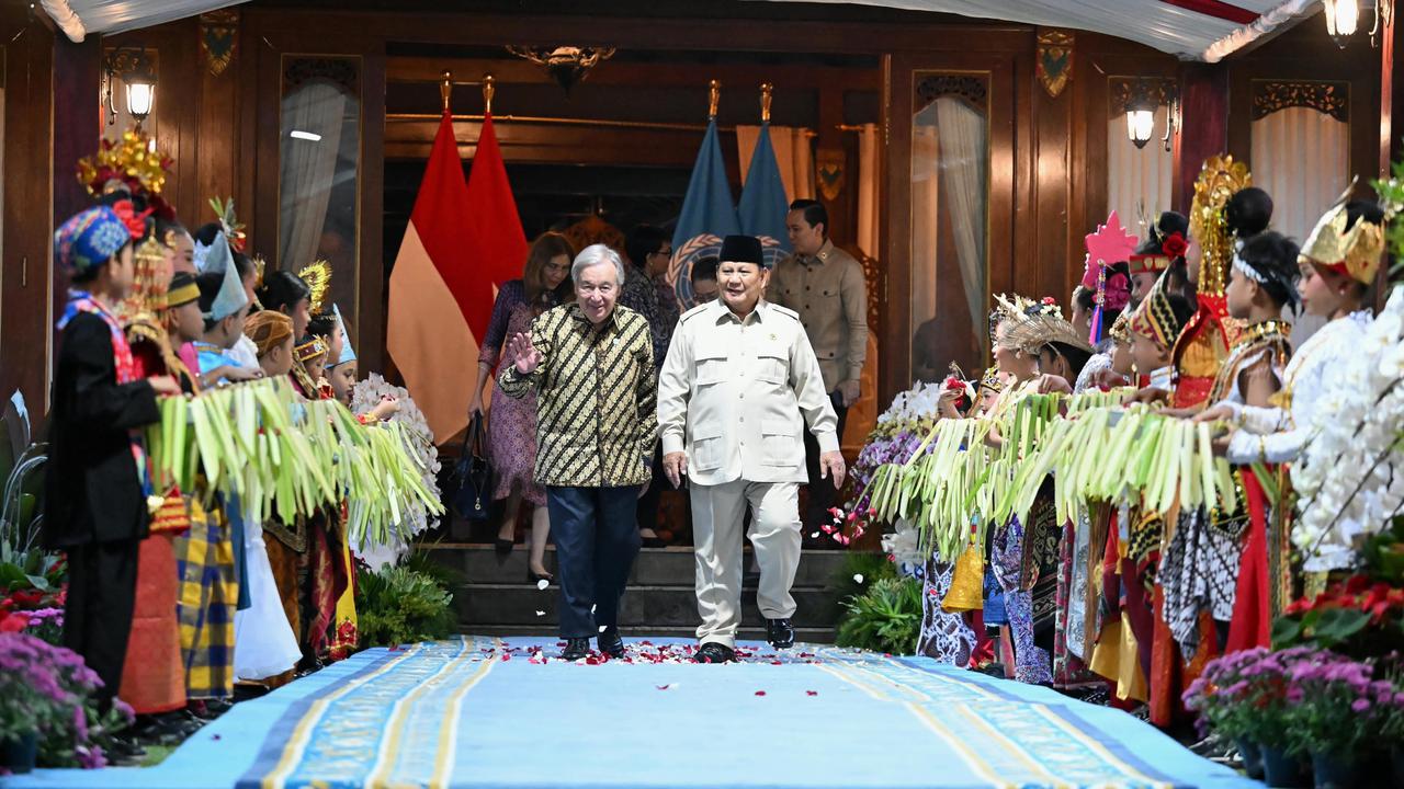 Prabowo dan Sekjen PBB Bahas Isu Strategis di Hambalang