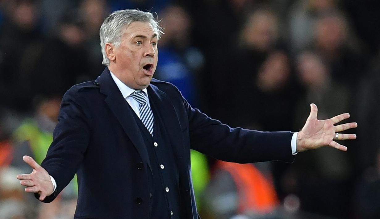 1. Carlo Ancelotti - Ancelotti pernah menjadi pemain Parma, AS Roma, AC Milan dan meraih 14 gelar juara dari musim 1976 hingga 1992. Saat menjadi pelatih, Ancelotti mampu mempersembahkan 17 gelar juara, termasuk tiga trofi Liga Champions untuk klub AC Milan dan Real Madrid. (AFP/Paul Ellis)