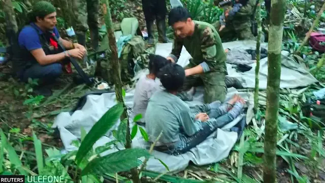 4 anak korban kecelakaan pesawat selamat usai terdampar 40 hari di hutan Amazon