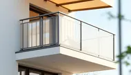 Model Kanopi Balkon Minimalis (AI)