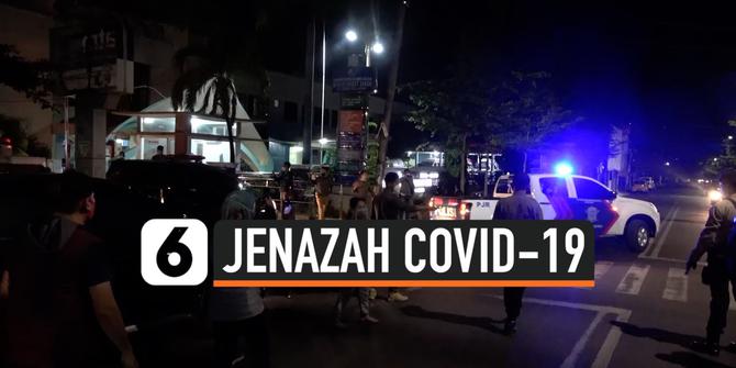 VIDEO: Aparat Keamanan Cegah Ambil Paksa Jenazah Terduga Covid-19