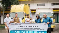 Chery Hadirkan Program Chery Flood Care Plus Salurkan Bantuan Rp 1 Miliar