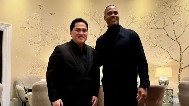 Balas Terima Kasih untuk Shin Tae-Yong, Erick Thohir Sambut Hangat Patrick Kluivert (credit: instagram.com/erickthohir).