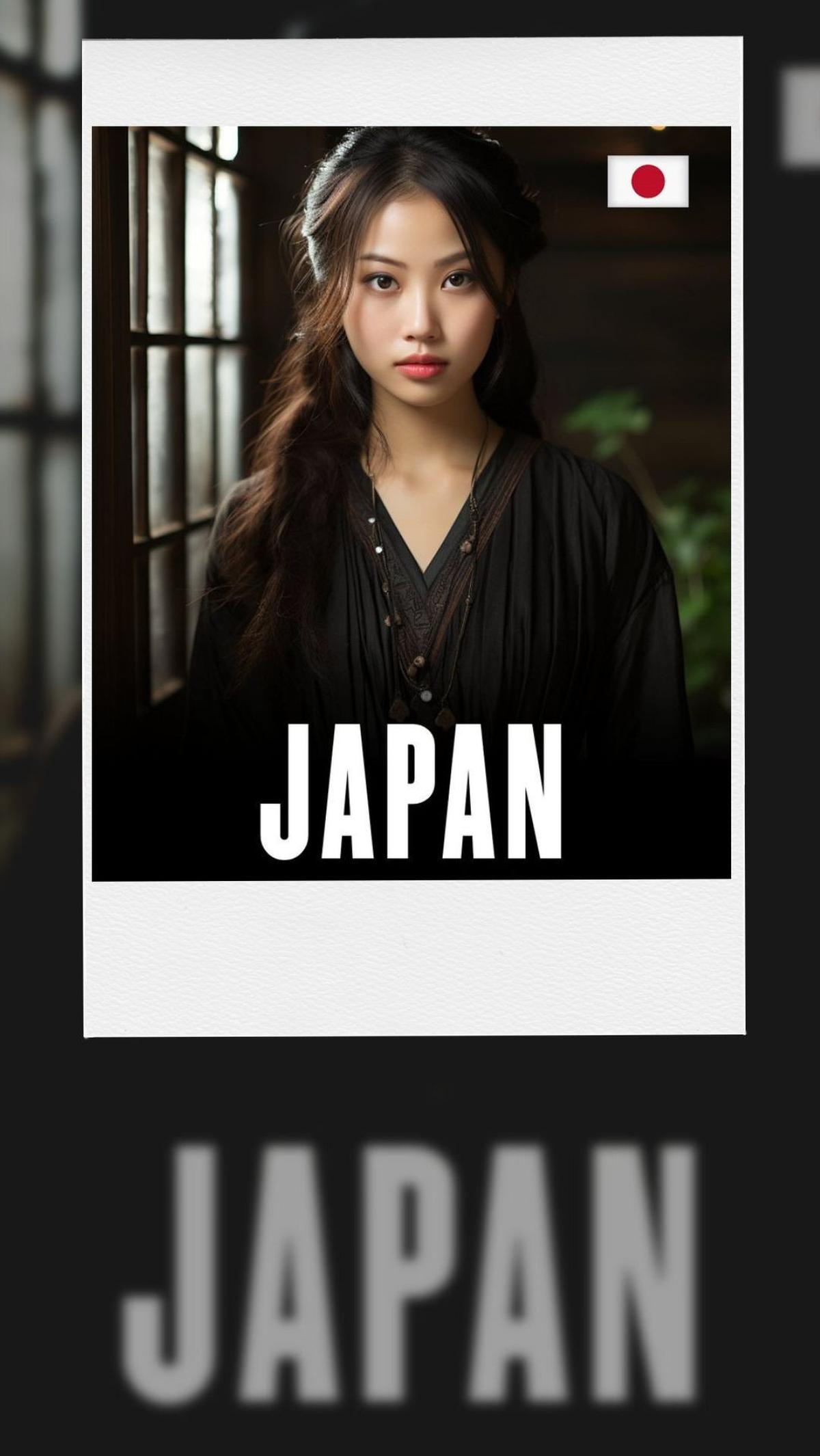 16. Menurut Midjourney, seperti inilah wujud standar kecantikan di Jepang.