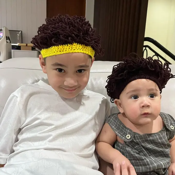 [Fimela] Rafathar Malik Ahmad dan Rayyanza