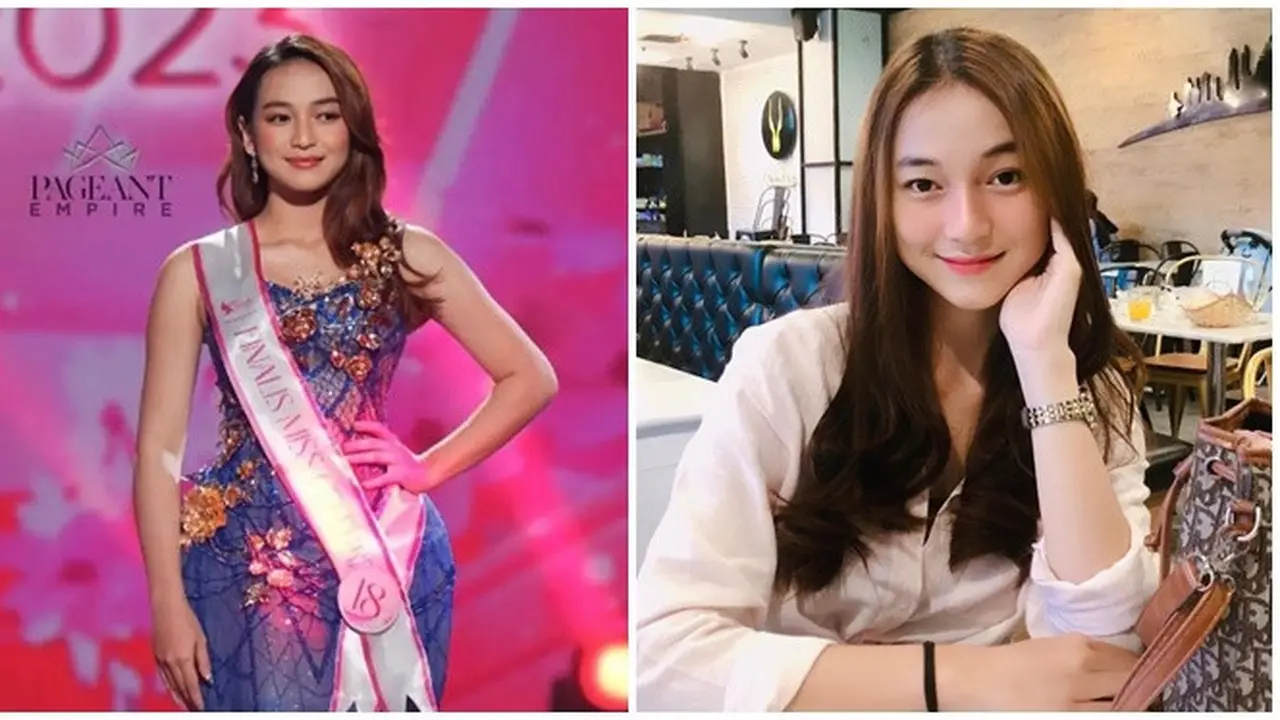 6 Potret Shella Anggia Pemenang Miss Celebrity 2023,