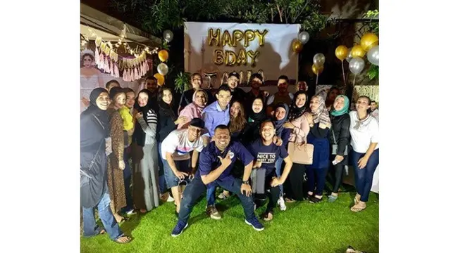 7 Momen Mewah Perayaan Ulang Tahun Tania Nadira, Banjir Kejutan