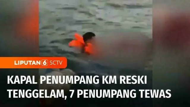VIDEO: Dihantam Gelombang Tinggi, Kapal Penumpang Terbalik dan Tenggelam di Tengah Laut