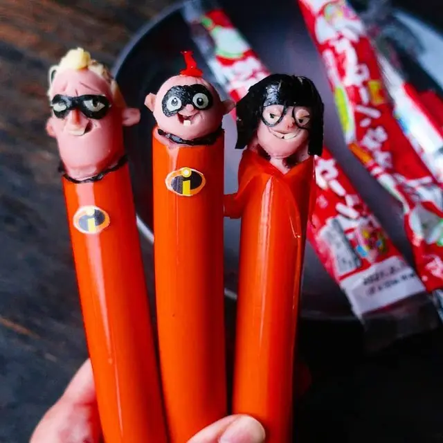 6 Kreasi Makanan Mirip Tokoh Kartun Ini Unik Banget, Menambah Selera Makan