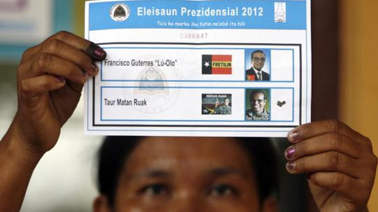 Taur Matan Ruak terpilih presiden Timor Leste