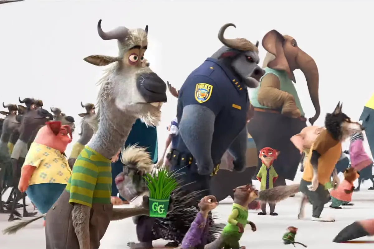 Begini Suasana Kota dan Birokrasi Hewan Menyusui di Zootopia