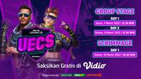 Link Live Streaming UECS Series Season 6 di Vidio Pekan Ini. (Sumber : dok. vidio.com)
