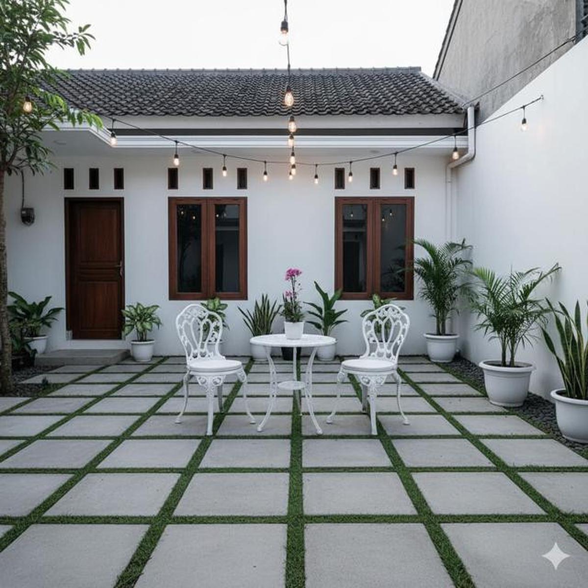 7 Halaman Belakang Rumah Kecil Tapi Estetik untuk Spot Foto Instagramable, Cocok Buat Nongkrong Santai di Rumah