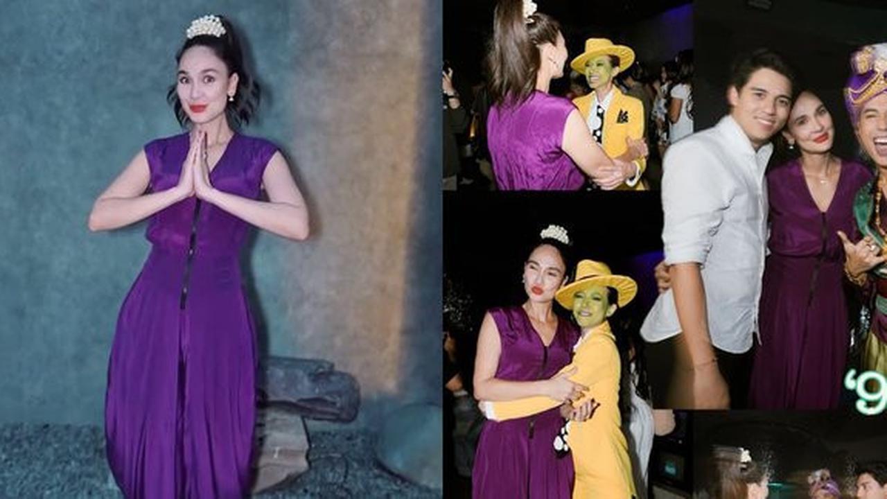 8 Potret Cantik Luna Maya Cosplay Jadi Jinny Oh Jinny di Pesta Ulang Tahun Geng Aries, Mirip Banget Diana Pungky