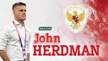 John Herdman resmi ditunjuk sebagai pelatih anyar Timnas Indonesia pada Sabtu (3/1/2026) sore WIB. Dia diikat kontrak 2 tahun, plus opsi perpanjangan 2 tahun. (Bola.com/Wiwig Prayugi)
