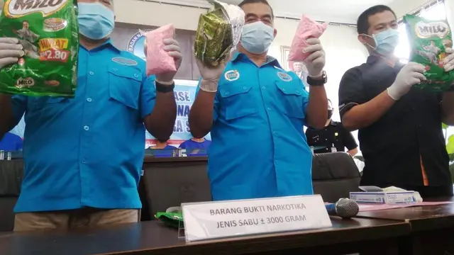 Mantan Anggota TNI Beralih Profesi Jadi Kurir Narkoba Antarprovinsi di Palembang