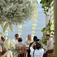 Bunga Citra Lestari alias BCL resmi menikah dengan Tiko Aryawardhana di Bali, 2 Desember 2023. (dok. tangkapan layar Instagram Story @aeroaswar)