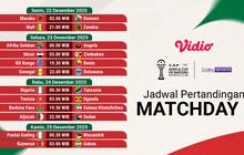 Simak Jadwal Pertandingan 1 AFCON 2025, Tayang Eksklusif di Vidio