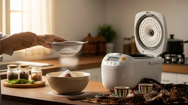 Membuat Bolu Kukus Pakai Magic Com