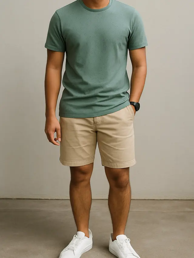 Inspirasi Outfit Perpaduan Sepatu Putih (Image by ChatGPT)