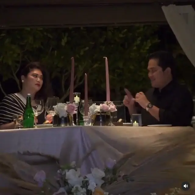 6 Momen Erick Thohir Rayakan Anniversary Pernikahan ke-23, Beri Istri Kado Kambing
